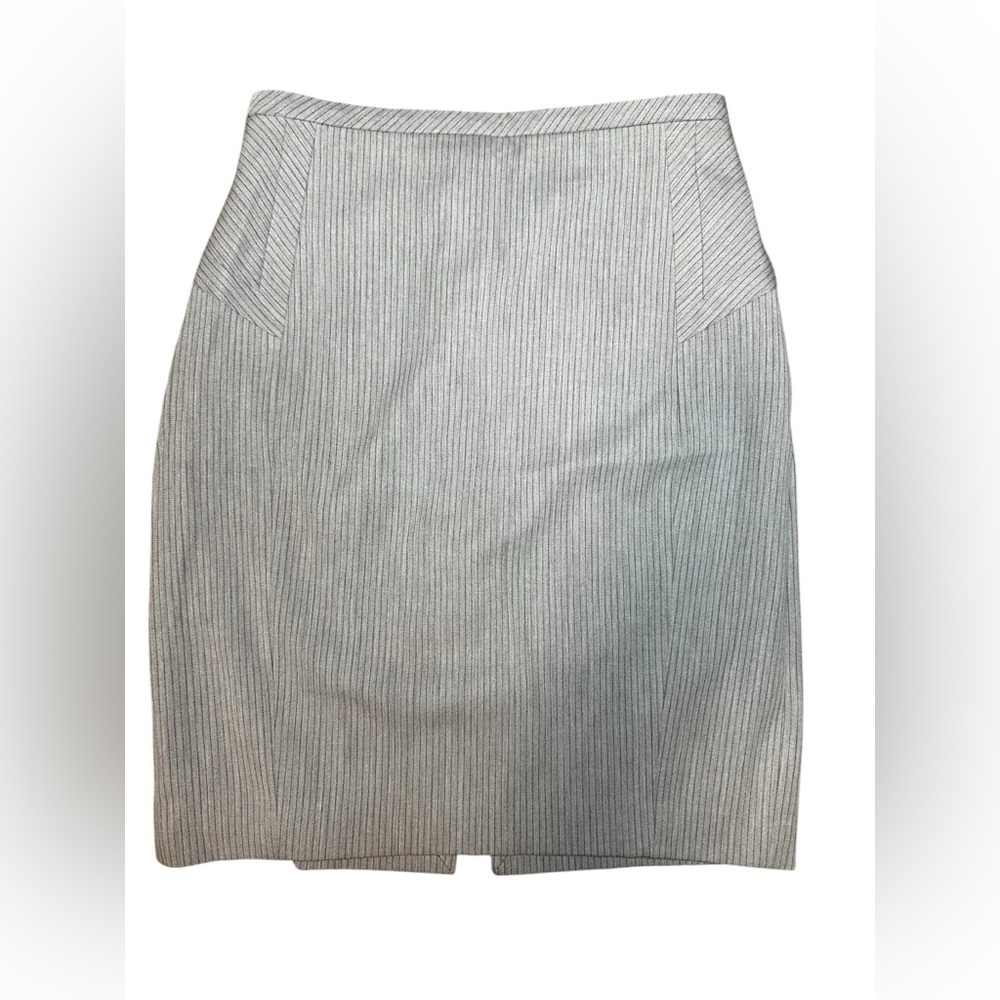 Express Studio Design Pin Striped‎ Fully Lined Skirt Size 8